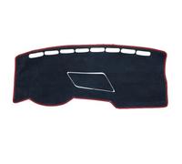 Coperture cruscotto per auto Compatibile Con VW Per MK2 2016 2017 2018 2019 2020 Tappetino Per Cruscotto Protettivo Per Evitare Tappeti Leggeri(Red Edge (LHD),Polyester)