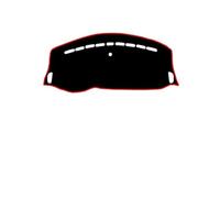 Coperture Cruscotto Per MG3 Per 3sw 2017 Accessori Guida A Destra E A Sinistra Auto Cruscotto Coperture Zerbino Ombra Cuscino Pad Tappeti Cruscotto Copertura (Colore : Red Edge, Size : RHD)