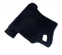 Coperture Cruscotto Zerbino Per Accord 2013~2017 Accessori Auto Center Console Dash Mat Tappeto Antipolvere Copertura Protettiva Per Cruscotto(Flannel All Black,Left)