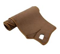 Coperture Cruscotto Zerbino Per Accord 2013~2017 Accessori Auto Center Console Dash Mat Tappeto Antipolvere Copertura Protettiva Per Cruscotto(Flannel All Brown,Left)