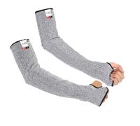 Coperture da giardino, 1 paio di spandex kochärm con protezione tagliata | I braccialetti di saldatura lavabile a 5 stadi per uomini sono per fabbriche di vetro a vita lunga, giardinaggio e altri lavo
