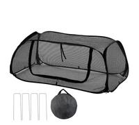 Coperture Da Giardino Per Aiuole Rialzate - Barriera In Rete Per Fiori | 114x50x45 cm Copertura per Giardino - per Orto da Esterno e Aiuola Fiorita, Protezione Piantine di per Coltura