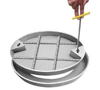 Coperture da incasso con Hoo Secure Yard & Pavement Protect Heavy Du resistente alle intemperie ideale per vialetti e spazi pubblici