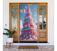Coperture decorative colorate per porta con palloncini da dessert n. 15, decorazioni per interni ed esterni, primavera, estate, autunno, inverno, Halloween, Natale, decorazioni per la casa