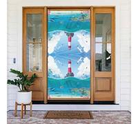 Coperture decorative per porta del porto marittimo, decorazioni per interni ed esterni, primavera/estate/autunno/inverno, decorazioni natalizie di Halloween