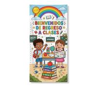 Coperture decorative per porte arcobaleno, con libri giocosi in stile cartone animato, con frutta, per il ritorno al campus, blu con corda, decorazione per la casa, per portico, porta, parete, interni