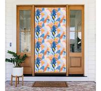 Coperture decorative per porte con fiori di calle arancioni, per interni ed esterni, decorazioni per primavera/estate/autunno/inverno, decorazioni natalizie per Halloween