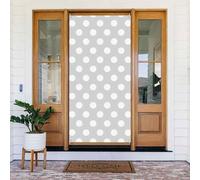 Coperture decorative per porte con stampa a pois bianchi, decorazioni per interni ed esterni, primavera, estate, autunno, inverno, Halloween, Natale, decorazioni per la casa