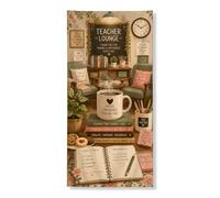 Coperture decorative per porte di tazze da caffè, accoglienti e ispiratrici per sedie con piante per il ritorno al campus, verde con corda da appendere, decorazione per la casa, per portico, ingresso