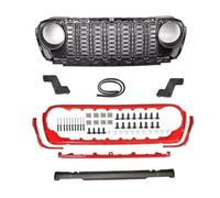 Coperture della Griglia Anteriore Per Jeep Per Wrangler JL/Per Gladiator JT 2018 2019 2020 2021 2022 2023 2024 Griglia Anteriore A Maglie Nere