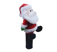Coperture di lusso per legno golf e driver, design albero di Natale, protezione morbida in peluche per maglie, copertura resistente per viaggi allenamento interno esterno, accessorio di lusso coppia