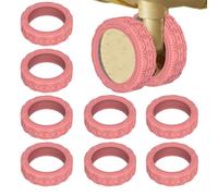 Coperture di protezione universale per bagagli da viaggio, 8 pezzi - Copriruota senza rumore, bagagli, custodia in silicone, valigia, bagagli,