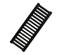Coperture di scarico per esterni resistenti, canale di drenaggio in plastica polimerica stretta, ideale per cucina, patio e vasche per acque reflue (50 cm x 10 cm, 19 3/4" x 4")