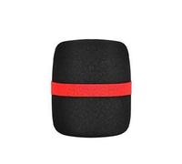 Coperture di schiuma per microfono, 5 pezzi di ricambio for microfono multicolore in spugna, filtro anti-pop for parabrezza(5pcs Black)