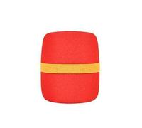 Coperture di schiuma per microfono, 5 pezzi di ricambio for microfono multicolore in spugna, filtro anti-pop for parabrezza(5pcs Red)