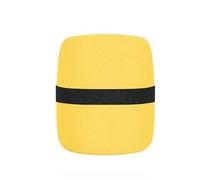 Coperture di schiuma per microfono, 5 pezzi di ricambio for microfono multicolore in spugna, filtro anti-pop for parabrezza(5pcs Yellow)