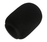 Coperture di schiuma per microfono, Copri microfono in schiuma for parabrezza, filtro anti-pop, nero, 75 x 11 mm, confezione da 2