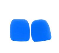 Coperture di schiuma per microfono, Copri parabrezza in schiuma for microfono, 2 pezzi, multicolore(Blue)