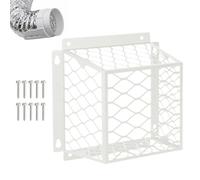 Coperture di ventilazione per asciugatrice da esterno per la casa, copertura di ventilazione all'aperto | Tappo protettivo in acciaio galvanizzato uccellino, custodia di protezione versatile