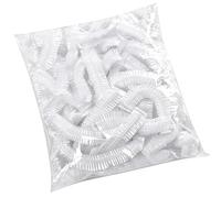 Coperture elastiche e flessibili trasparenti per contenitori per lievito naturale, per avanzi di cibo, frutta , verdura, lievitazione del pane, per uso domestico