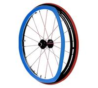 Coperture for bordo di spinta for sedia a rotelle Copertura for sedia a rotelle sportiva con ruota posteriore da 24 pollici, migliora la presa e la trazione, antiscivolo e resistente all'usura(24inch)