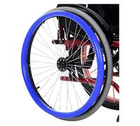 Coperture for corrimano for sedia a rotelle, 1 paio di coprimano antiscivolo e resistenti all'usura for sedia a rotelle(Blue,22 inch)