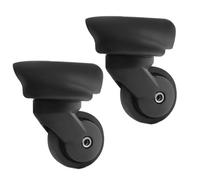 Coperture for valigie, ruote for bagagli, ruote for carrello da 2 pezzi Ruota a rulli for carichi pesanti di ricambio for valigia for bagagli Kit girevole a 360 gradi .(W093)