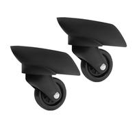 Coperture for valigie, ruote for bagagli, ruote for carrello da 2 pezzi Ruota a rulli for carichi pesanti di ricambio for valigia for bagagli Kit girevole a 360 gradi .(W105)
