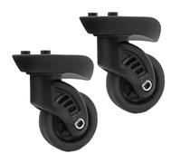 Coperture for valigie, ruote for bagagli, ruote for carrello da 2 pezzi Ruota a rulli for carichi pesanti di ricambio for valigia for bagagli Kit girevole a 360 gradi .(W106)