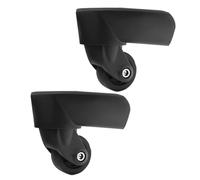 Coperture for valigie, ruote for bagagli, ruote for carrello da 2 pezzi Ruota a rulli for carichi pesanti di ricambio for valigia for bagagli Kit girevole a 360 gradi .(W100)