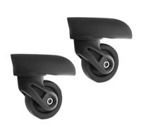 Coperture for valigie, ruote for bagagli, ruote for carrello da 2 pezzi Ruota a rulli for carichi pesanti di ricambio for valigia for bagagli Kit girevole a 360 gradi .(W111)