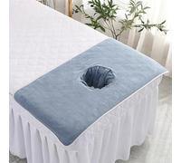 Coperture for Viso Tavolo da Massaggio, 40×80 Microfibra Massage Bed Mascheriner con Foro for il Viso, Letto di Bellezza Riuti(Color6,4pcs)