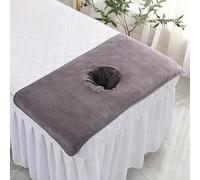 Coperture for Viso Tavolo da Massaggio, 40×80 Microfibra Massage Bed Mascheriner con Foro for il Viso, Letto di Bellezza Riuti(Color9,1pc)