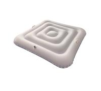Coperture gonfiabili per vasche idromassaggio rotonde/quadrate Coperture antivento portatili con manico Pratico coperchio protettivo Protezione vasca