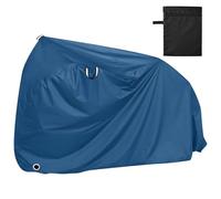 Coperture impermeabili blu di Prussia per bici con fori di bloccaggio anti polvere pioggia neve UV Storage copertura per moto adatta per la maggior parte accessori per la maggior parte degli accessori