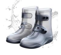 Coperture impermeabili della scarpa del silicone ispessito del silicone | Protezioni per scarpe da esterno, stivali da pioggia per scuola, ufficio, campus, pendolari, viaggi, escursionismo, ciclismo