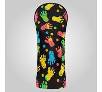 Coperture impermeabili variopinte di golf delle impronte con le etichette intercambiabili di no. per il conducente/legno fairway/ibrido