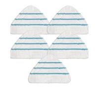 Coperture In Fibra For Scopa A Vapore, Panno Universale Triangolare For La Pulizia Della Scopa A Vapore, Panno In Fibra Fine For Scopa A Vapore(5pcs)