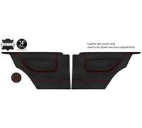 COPERTURE IN PELLE PER PORTA POSTERIORE COMPLETA 2X PER VW POLO MK2 F 2 PORTE