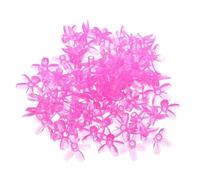 Coperture Lampadina Fiore Ciliegio Rosa 200 Pezzi PVC per Perline 5mm | Decorazioni per Cerimonie e Giardino, Diffusione Luminosa Morbida, Trasparenza Alta, Facile Pulizia