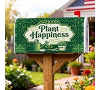 Coperture magnetiche per cassetta delle lettere per annaffiatoio da giardino, rustiche, piante grasse, per esterni, decorazioni per la casa, 45,7 x 53,7 cm