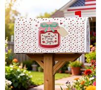 Coperture magnetiche per cassette delle lettere per barattoli di marmellata, fantasiose e giocose con fragole, decorazioni estive per cassetta delle lettere per giardino, patio, 45,7 x 53,7 cm