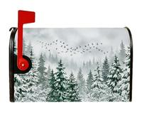 Coperture magnetiche per cassette postali con alberi sempreverdi, 45,7 x 53,3 cm