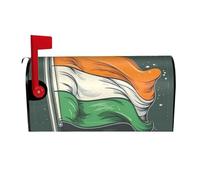 Coperture magnetiche per cassette postali con bandiera irlandese volante, dimensioni standard, 53,3 x 45,7 cm, copertura per cassetta delle lettere primaverile estate copertura per cassetta delle