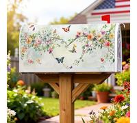 Coperture magnetiche per cassette postali con farfalle, copertura decorativa per cassetta delle lettere da giardino e patio, 53 x 64 cm