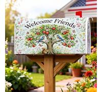 Coperture magnetiche per cassette postali con frutta, copertura decorativa per cassetta postale per esterni, giardino, cortile, 53 x 64 cm