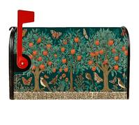 Coperture magnetiche per cassette postali con frutta, rustiche naturali, albero e farfalla, decorazioni per cassetta delle lettere per la decorazione del cortile anteriore 53 x 64 cm