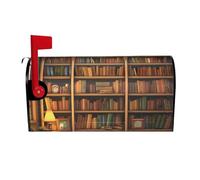 Coperture magnetiche per cassette postali per librerie retrò, dimensioni standard 64,8 x 53,3 cm, copertura per cassetta delle lettere primaverile estate copertura per cassetta delle lettere di