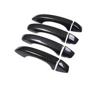 Coperture Maniglia Auto Compatibile Con MG Per HS 2018 2019 2020 2021 2022 Maniglie Per Porte Auto Copertura Trim Styling Adesivi Decora Automaticamente Gli Accessori(Silver no button)