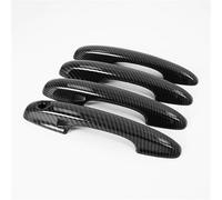 Coperture Maniglie Esterne Compatibile Con Ford Per C-Max 2011 2012 2013 2014 2015 2016 2017 4 Pezzi Nero Argento Copertura Maniglia Portiera Auto Tappo Decorazione Trim